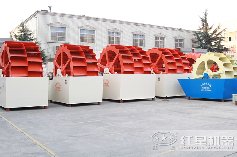 雙輪、三輪洗沙機(jī)設(shè)備展示圖