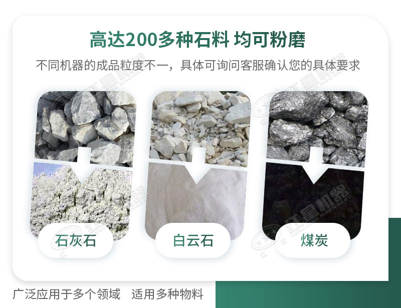 開廠如何選擇磨粉機(jī)型號(hào)？磨粉碎機(jī)有哪些型號(hào)？