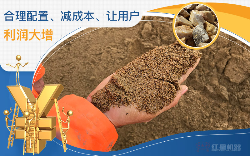 建筑用砂配置的機(jī)制沙石設(shè)備一套多少錢，附現(xiàn)場(chǎng)案例視頻
